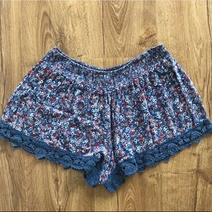 Xhilaration Flowy Floral Shorts